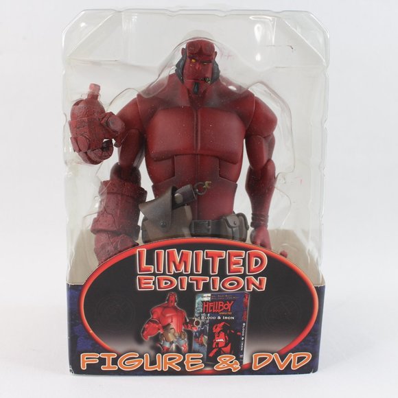 Limited Edition HellBoy Figurine Missing DVD Blood - Picture 6 of 10